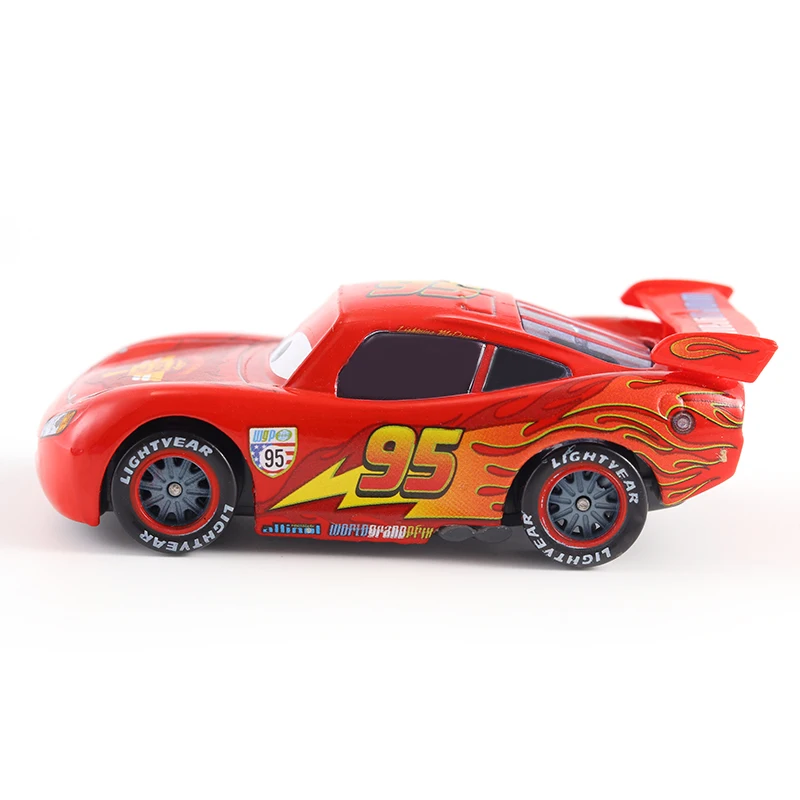 Машина Disney Pixar 2 и 3 Lightning McQueen Jackson Storm Sally Guido Mater 1:55 Литые металлические автомобили