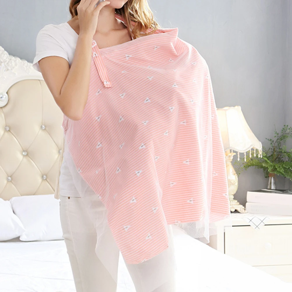 

Breathable Shawl Privacy Soft Newborn Breastfeeding Infants Baby Feeding Nursing Cover Anti Insect Adjustable Apron Blankets