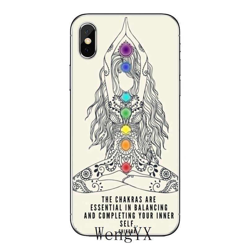 Мандала чакра Йога силиконовый мягкий чехол для iPhone 11 Pro XS Max XR X 8 7 6 6S Plus 5 5S SE