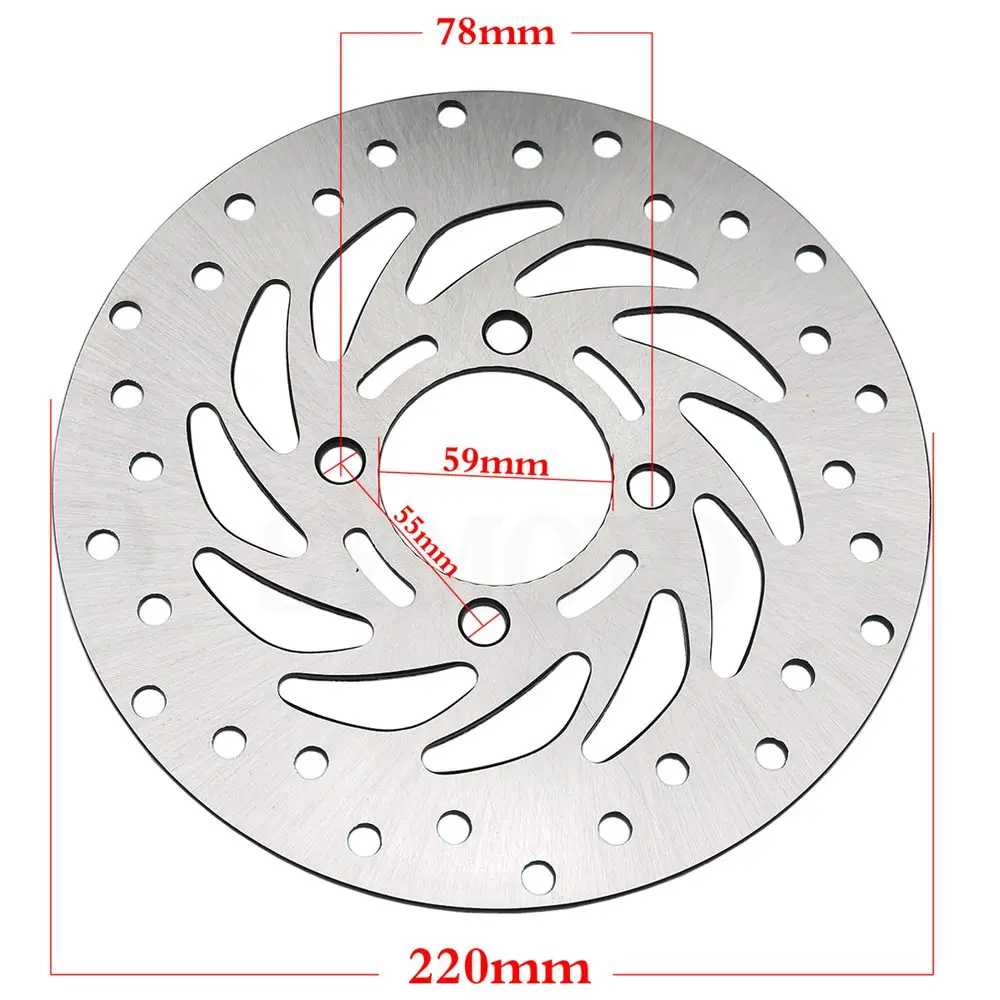 Front Disc Brake Rotor For HONDA PCX125 PCX 125 S 2012- PCX150 /ABS 2012- PCX150 SH 125i ANC 125E 2014- SH125i