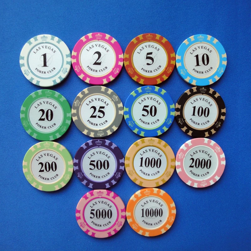 Shop 1000PCS 14G Monte Carlo Poker Club Poker Chips Set verloop.io