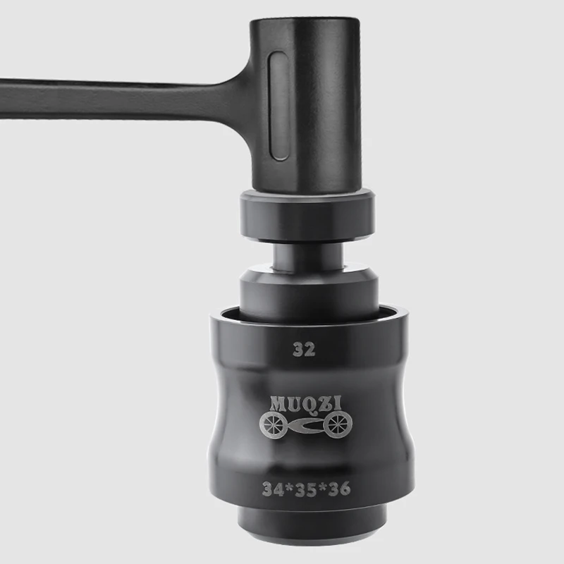 MUQZI 자전거 포크 더스트 씰 설치 도구 32mm 34mm 35mm 36mm 파이프 직경 서스펜션 포크 오일 씰 드라이버 도구