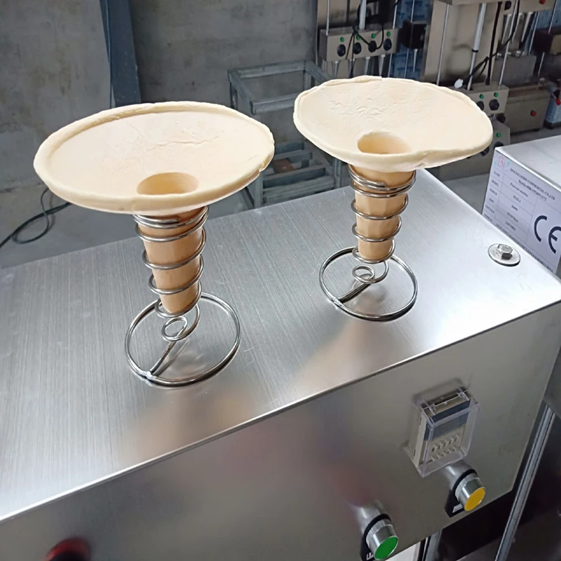 High Quality Cone Pizza Cone Manufacturing Machine Wholesale Desktop Pizza Cone Machine Electric Pizza Machine images - 6