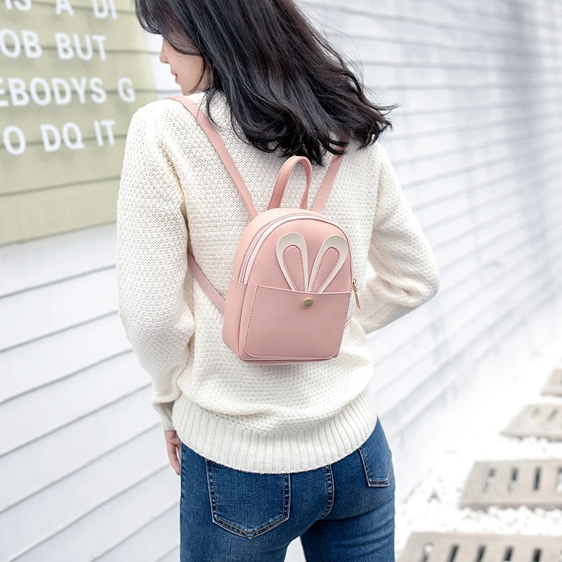 

Local Stock Women Cute Rabbit Wallet Purse Rabbit Cell Phone Case Mobile Bag Pouch Mini Shoulder Bag