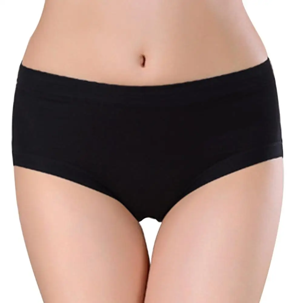 Нескользящие двухслойные эластичные удобные трусики для женщин и девочек