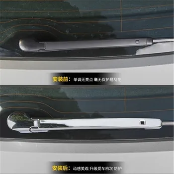 

ABS Chrome Car rear window wiper cover trim for Volkswagen T-Roc 2018 2019 Car styling