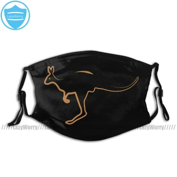 

Kangaroo Mouth Face Mask Animal Design Kangaroo Facial Mask Cool Fashion with 2 Filters for Adult