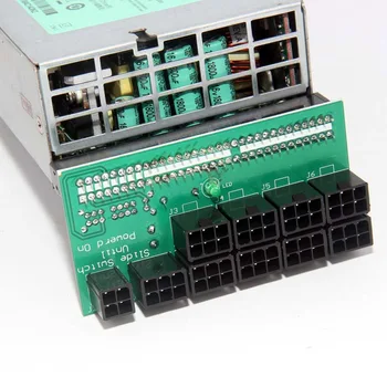 

New Breakout Board + 10pcs Cable for HP 1200w/750w Power Module Mining Ethereum LFX-ING
