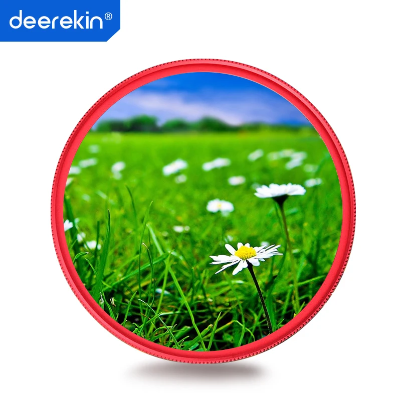 Deerekin 58 Millimetri Hd Uv Filtro Di Protezione (Clear) Per Canon 18-55 Stm 700D 200D 750D 800D 100D 90D 850D Sl2 T5I T6I