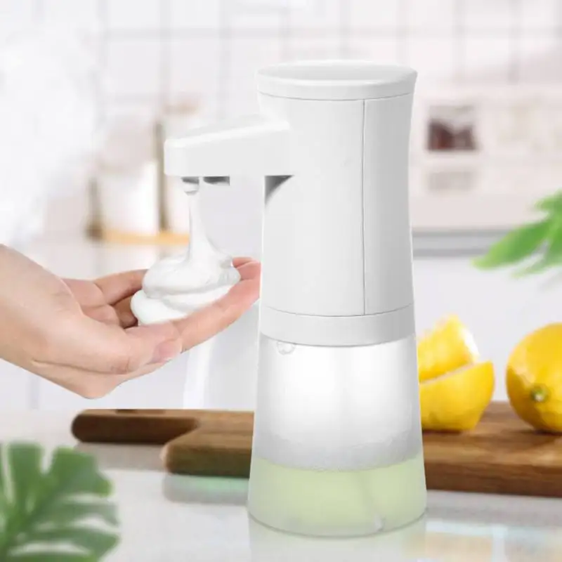 

Automatic Induction Foaming Hand Washer Infrared Sensor Soap Dispenser For Home Office Hotel No Liquid For Kitchen Bathroom