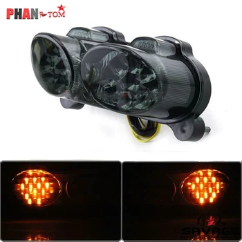 

For Kawasaki ZR7S ZX6R ZX-6R J1 J2 G1 G2 ZX900 ZX9R ZZR600 Motorcycle Brake Tail Light Integrated LED Turn Signals Lights