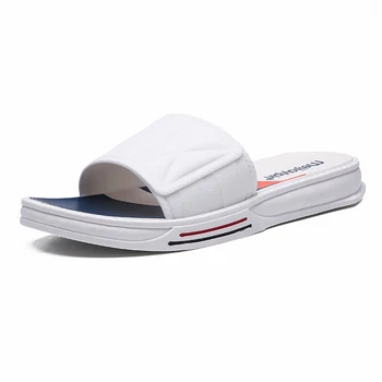

2020 New Summer Bathroom Slippers Brand Men Beach Sandals Fashion Indoor Home Slippers Non-slip Floor Flip Flop Beach Shoes PVC