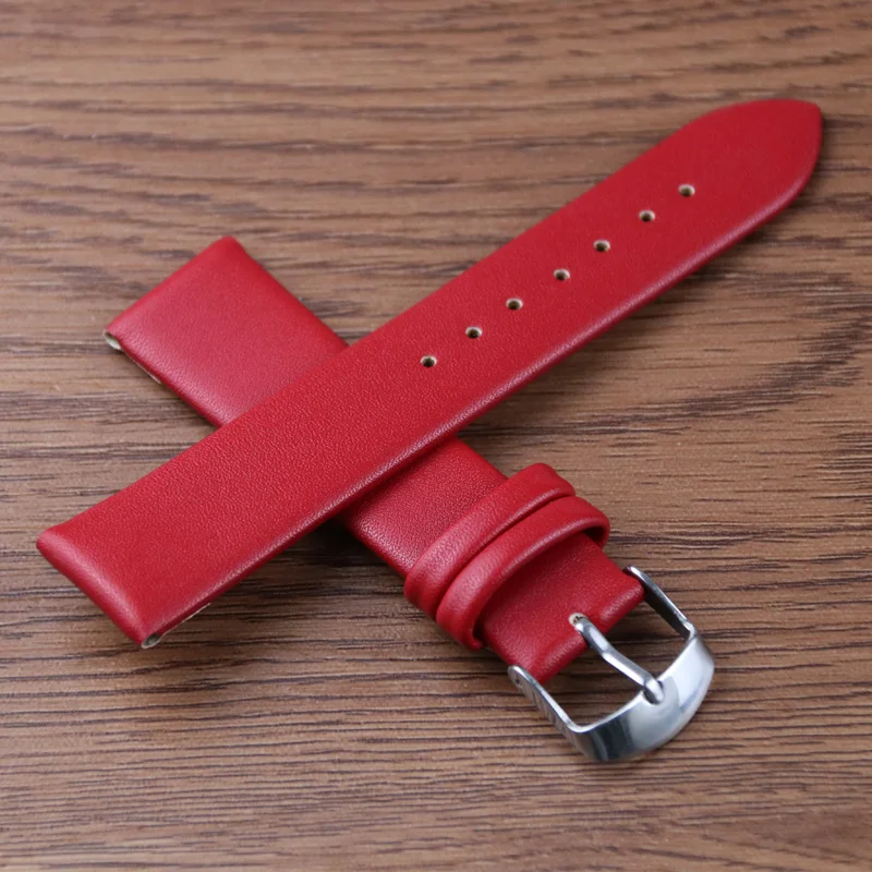 Premium Leather Watch Strap - Elegant Wristband Accessory