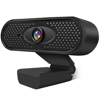 

Webcam HD 1080P USB Camera PC Camera with Internal Microphone for Online Meetings Plug and Play for PC,Desktop or Laptop