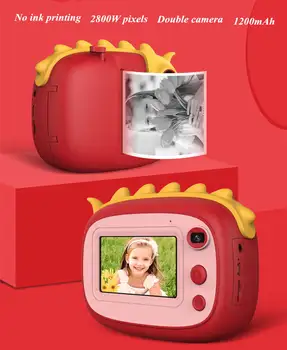

3.0 inches Portable Mini Touch Screen Thermal Printer Thermal Picture Print Camera Photo Printer for Kids