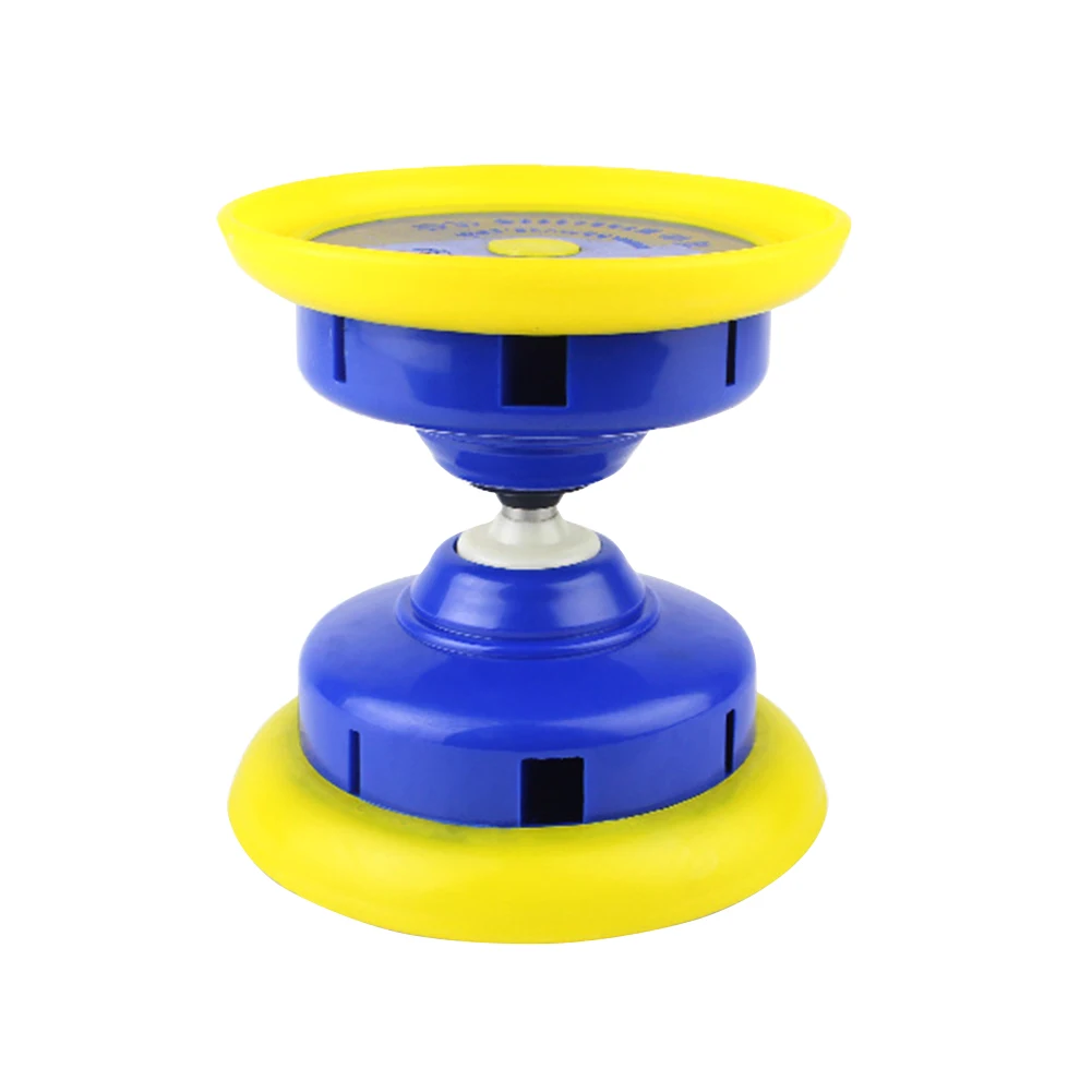 Детская Подарочная игрушка Diabolo струна тяга мастера звук Начинающий двойной головкой вращающийся громкий U форма быстро с сумкой прочный центральный вал