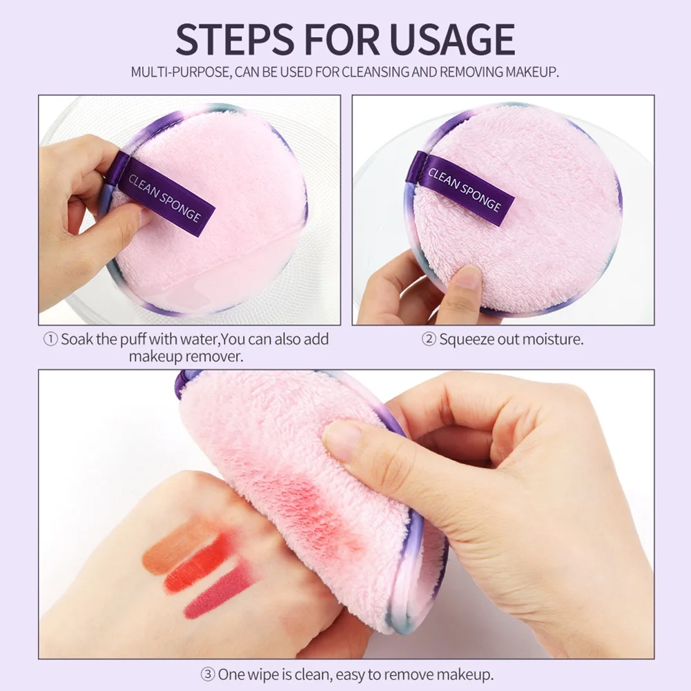 Maange Makeup Remover Sponge 3 Pcs Bundle