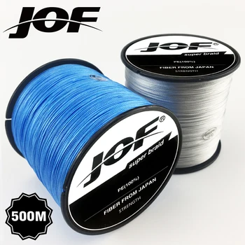 

JOF 8 Braid 500M PE Braided Fishing Line 8 Strand Super Strong Japan Multifilament Thread for Carp Fishing