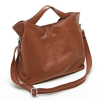 Zency/Скидка до 60%; женские сумки из натуральной кожи; высококачественные сумки; не допускают возврата - Цвет: brown