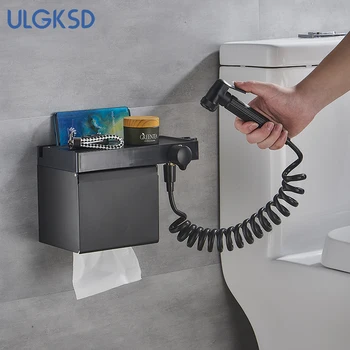 

Bidet Faucet Copper Shower Mixer Washing Machine Faucet Square Shower Bathroom Tissue Box Bathroom Hardware Accessories