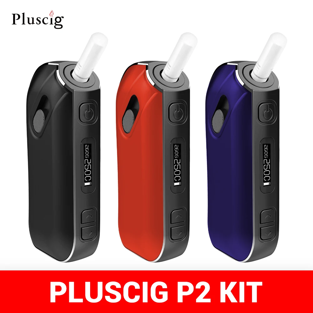 Vape Pluscig p2 комплект подходит IQO табак сухой травы с батареей 1200 мАч электронная