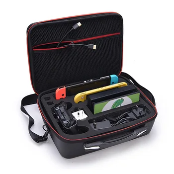 

New Switch Lite Travel Carrying Case Portable Storage Handbag with Shoulder Strap Waterproof for Nintendo Switch Lite Accessory