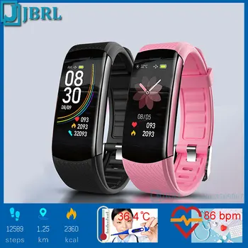 

Temperature Smart Watch Men Women Smartwatch Electronics Smart Clock For Android IOS Fitness Tracker New Bluetooth Smart-watch