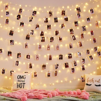 

Christmas LED String lights 10M 5M 2M Silver Wire Garland Fairy Lights USB Light DIY Home Xmas Wedding Party Outdoor Decoration