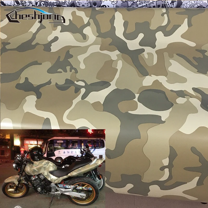 desert-camo-film-motorcyle-scooter-wrap-