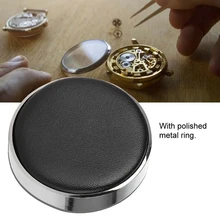 Защитный инструмент для часовщика, Полиуретановая подушка, мягкий чехол для ремонта, прочный ювелирный чехол, Профессиональный круглый держатель для часов