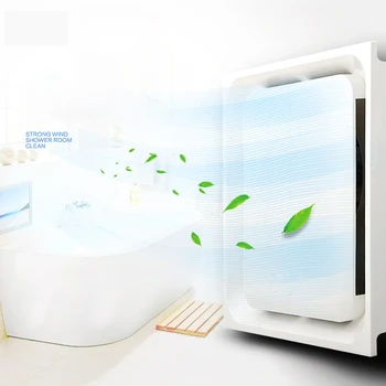 

Frequency conversion waterproof mute bathroom range hood exhaust fan powerful fan kitchen toilet window ventilator 220V