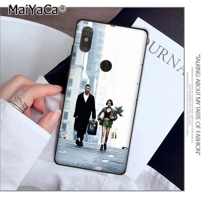 A4 MaiYaCa Leon Matilda Natalie Portman постер фильма Капа чехол для телефона Fundas чехол для Xiaomi 8 9 se Redmi 6 pro 6A 4X7 note 5 7 - Цвет: A4