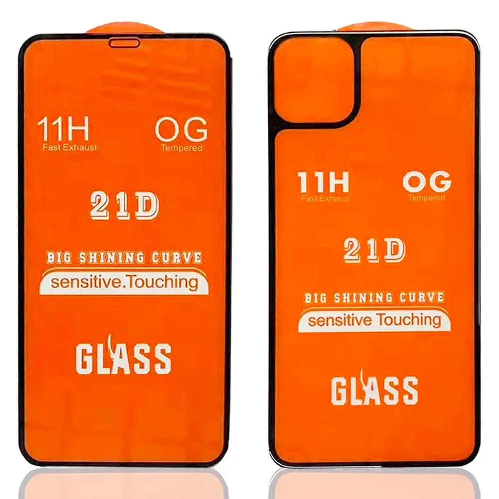 Новое 21D переднее+ заднее полностью проклеенное закаленное стекло для iPhone 11 Pro Max полное покрытие протектор для iPhone 11 pro Защитное стекло для экрана