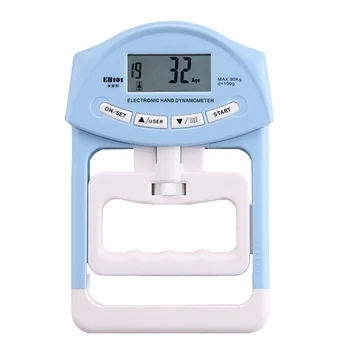 

Digital LCD Dynamometer Hand Grip Power Measurement Meter Adjustable Large LCD Screen Outdoor Fitness Accessories Forcemeter
