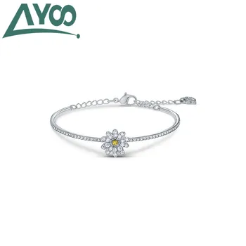 

AYoo high quality SWA 2020 new fashion popular simple daisy shape petal bracelet, best gift for girlfriend