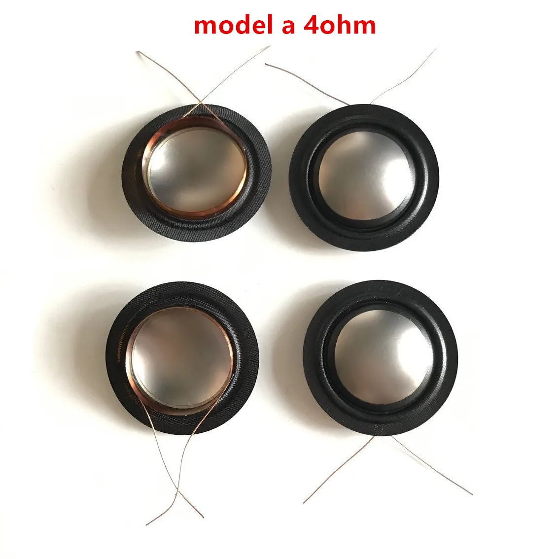 10pcs /lotd 25.4mm 25.5mm (1") silk +titanium diaphragm dome Tweeters voice coil 4ohm