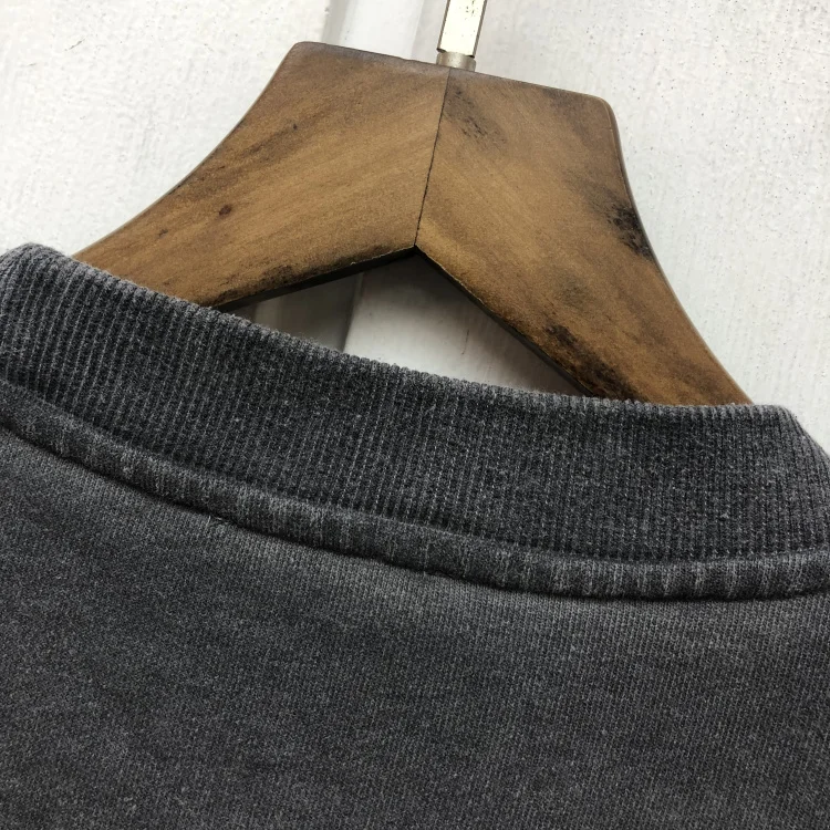 19FW Thick XXXTentacion HOLD THE GATE Kanye West Hoodie Hooded Men Women Streetwear Thick Washed Do Old Pullover