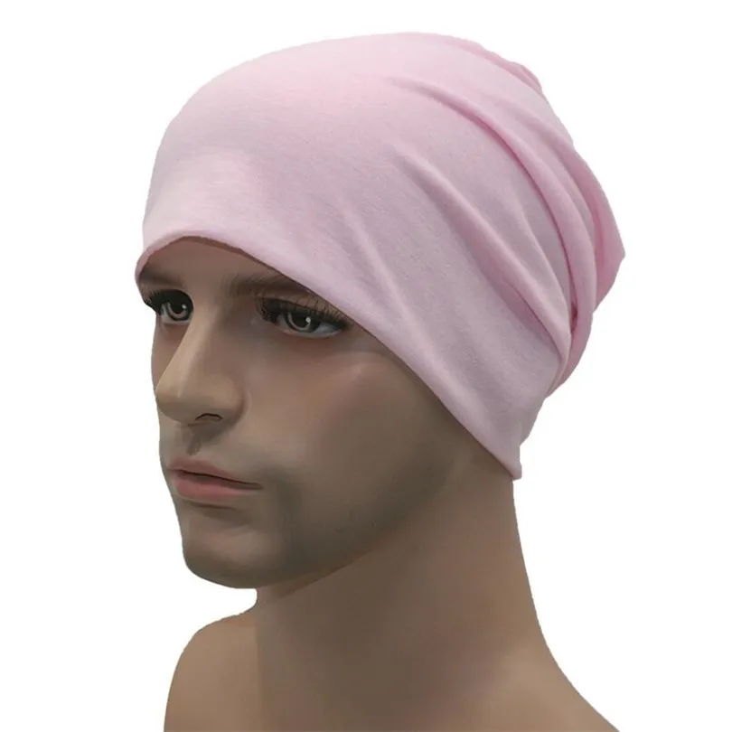M202 Pink YGYEEG новая зимняя теплая вязаная шапка унисекс для женщин и мужчин в стиле хип-хоп - Цвет: M202 Pink