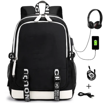 

High Quatily Backpack Teenagers School Bags For Girls Boys Waterproof Oxford Large School Backpacks Casual Travel Bag
