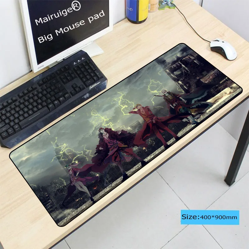  One Piece Notbook Computer Mousepad Overlock Edge Big Gaming Padmouse Gamer to Laptop Mouse For CSG