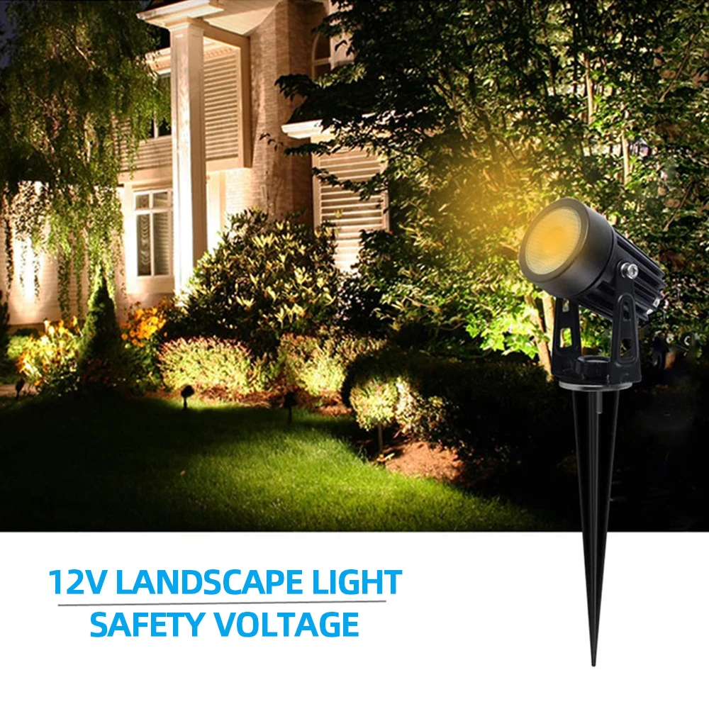 led luzes do jardim gramado lampada de 04