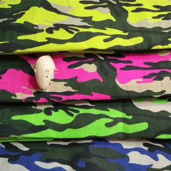 

Camouflage printed polyester cotton canvas fabric sewing materials for DIY Kitchen and bathroom supplies JA147