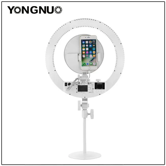 Yongnuo-YN208PRO-Meiyan-ring-fill-light-LED-photography-light-mobile-remote-control-network-red-live-light (1)