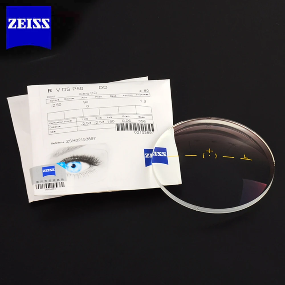 Lente progressiva ZEISS 1.50 1.60 1.67 1.74 lenti per occhiali multifocali  (è necessario personalizzare i dati di prescrizione completi)|Eyewear  Accessories| - AliExpress