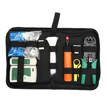 10 шт./компл. Портативный локальной сети набор инструментов для ремонта кабеля Utp кабель клещи Кабельный тестер сетевой кабель щипцы для зачистки обжимные клещи