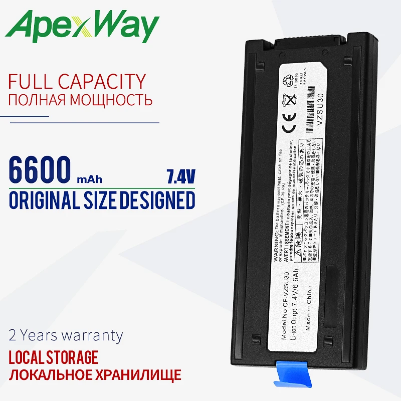 Аккумулятор для ноутбука 6600 мАч Panasonic|laptop battery|battery for laptoptoughbook batteries |