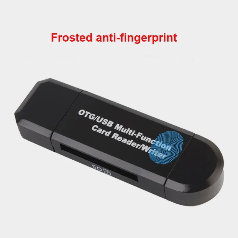 2 In 1 USB Memory Card Reader Micro USB OTG To USB 2.0 Card Adapter SD/Micro SD TF Card Reader for Android Phone Tablet PC