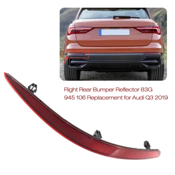

Car Rear Bumper Reflector RED Bumper Side Marker Reflector 83G 945 105 Left /Right Bumper Reflector Replacement for Audi Q3 2019