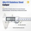 Digital Metal Caliper Electronic Vernier Calipers tool Micrometer Ruler Stainless Steel Measuring Tools LCD Gauge 6Inch 0-150mm ► Photo 2/6