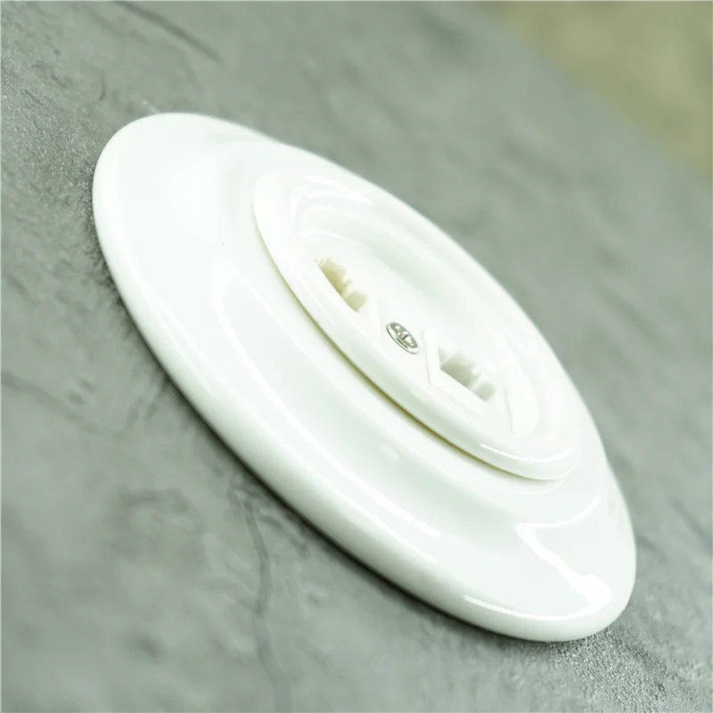 soquete rj45 duplo porcelana decorativa tomada parede ceramica internet 03